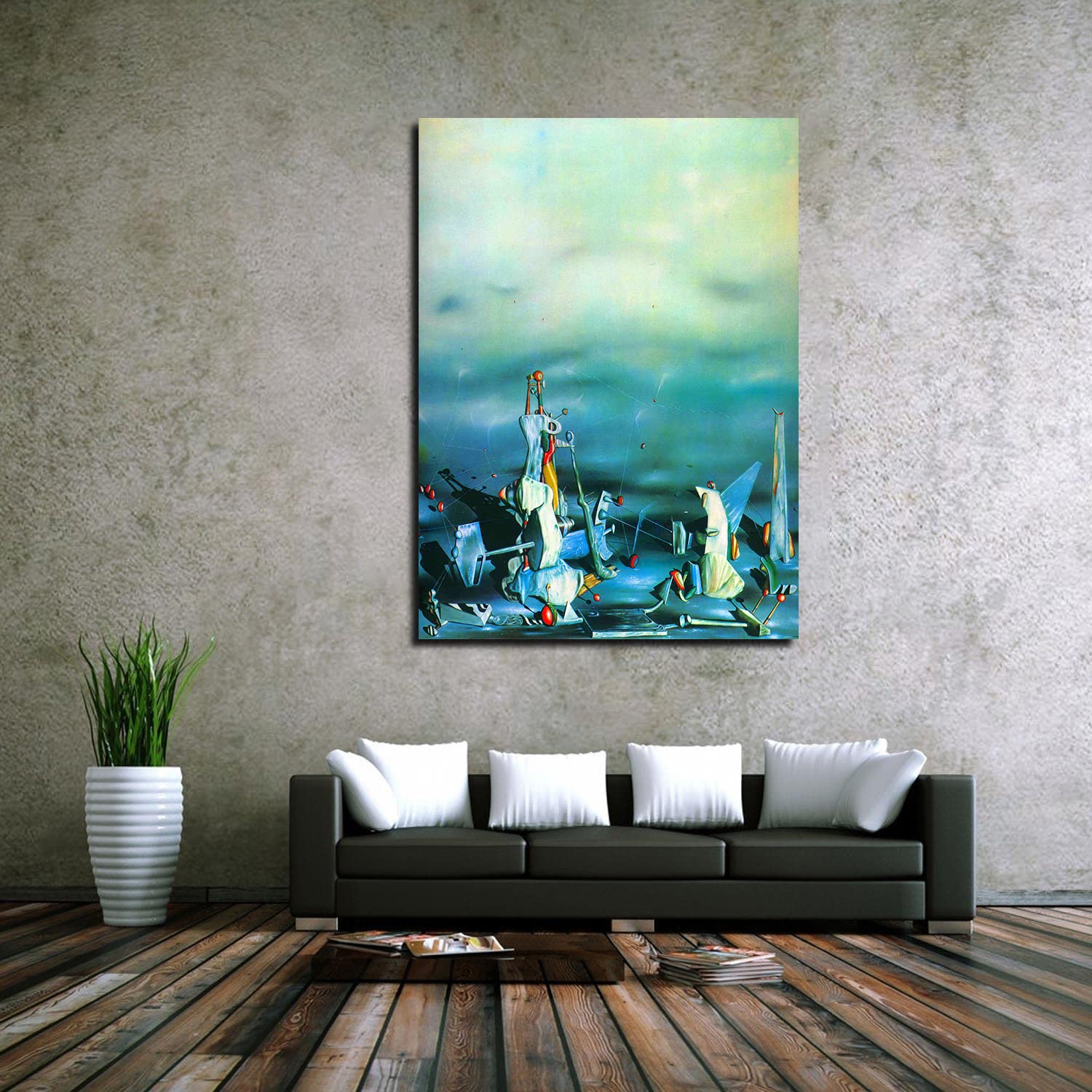 Amazon.com: BOHU ARTS Yves Tanguy Painting Art Print Palace On