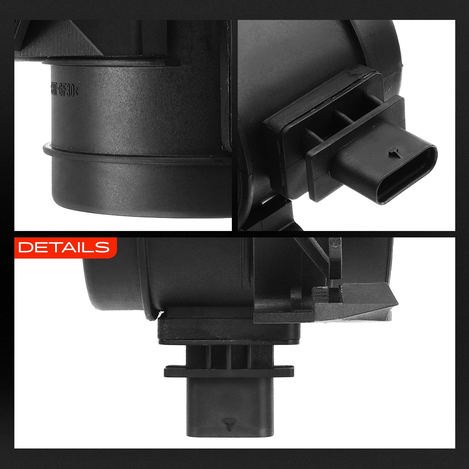 Frankberg Medidor de masa de aire A2730940548 | Compatible con: Autobús Vito W639, Viano W639, Coupé Clase C CL203, Sprinter 35-T Caja B906, SLK R171