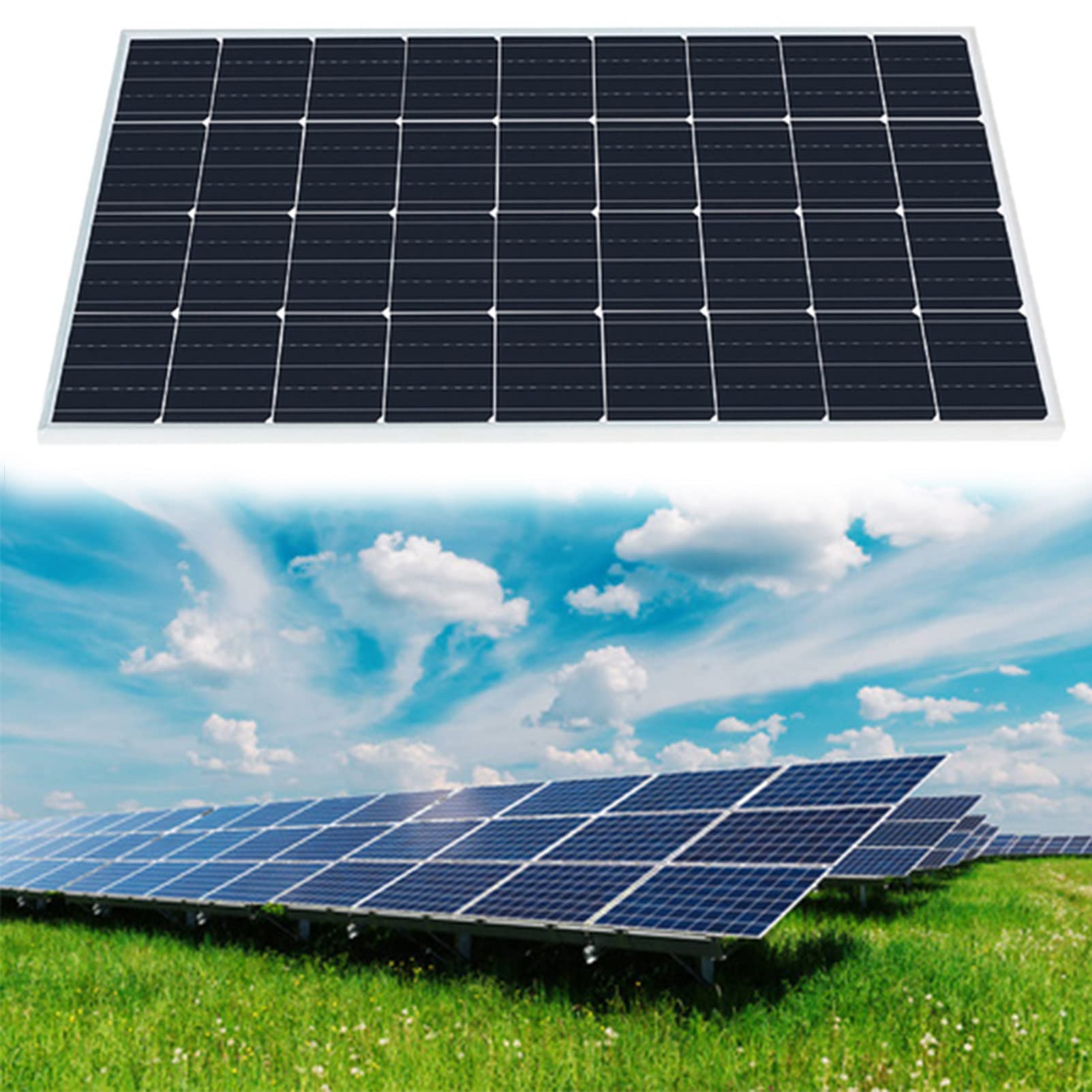 Kit Pannello Solare, Pannello Solare Flessibile da 800 W, 4 x 200 W, Pannello Solare Semi-Flessibile 18 V, modulo fotovoltaico in silicio monocristallino, Caricabatterie off-Grid p
