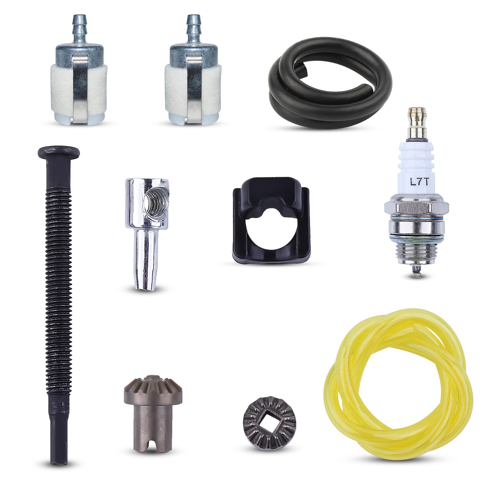 3/8"-7T Clutch Drum E-clip Rim Sprocke Kit For Echo Chainsaw CS-352 CS - Foto 2