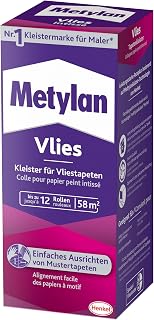 Metylan Vlies Tapetenkleister für Vliestapeten, 1x360g, bis 58m2