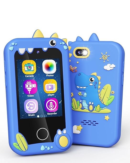 Kids Dinosaur Play Phone Toy for Ages 3-7