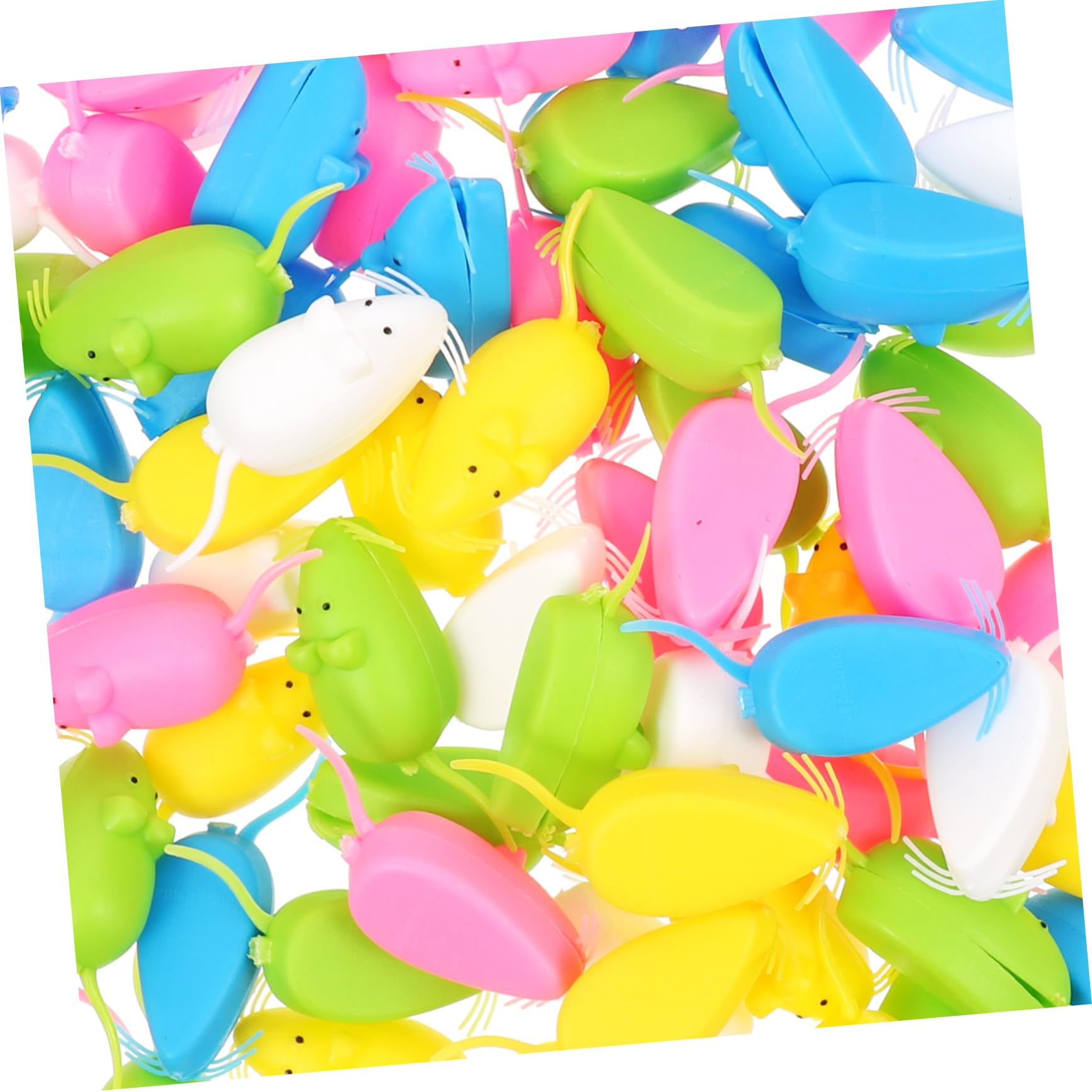 Caja de Recuerdos para Bebés Portadientes de Leche 100 Piezas | Plástico, Superficie Lisa y Uso Seguro, Forma Única Accesorios Surtidos, para Conservar Dientes de Leche Estilo Aleatorio
