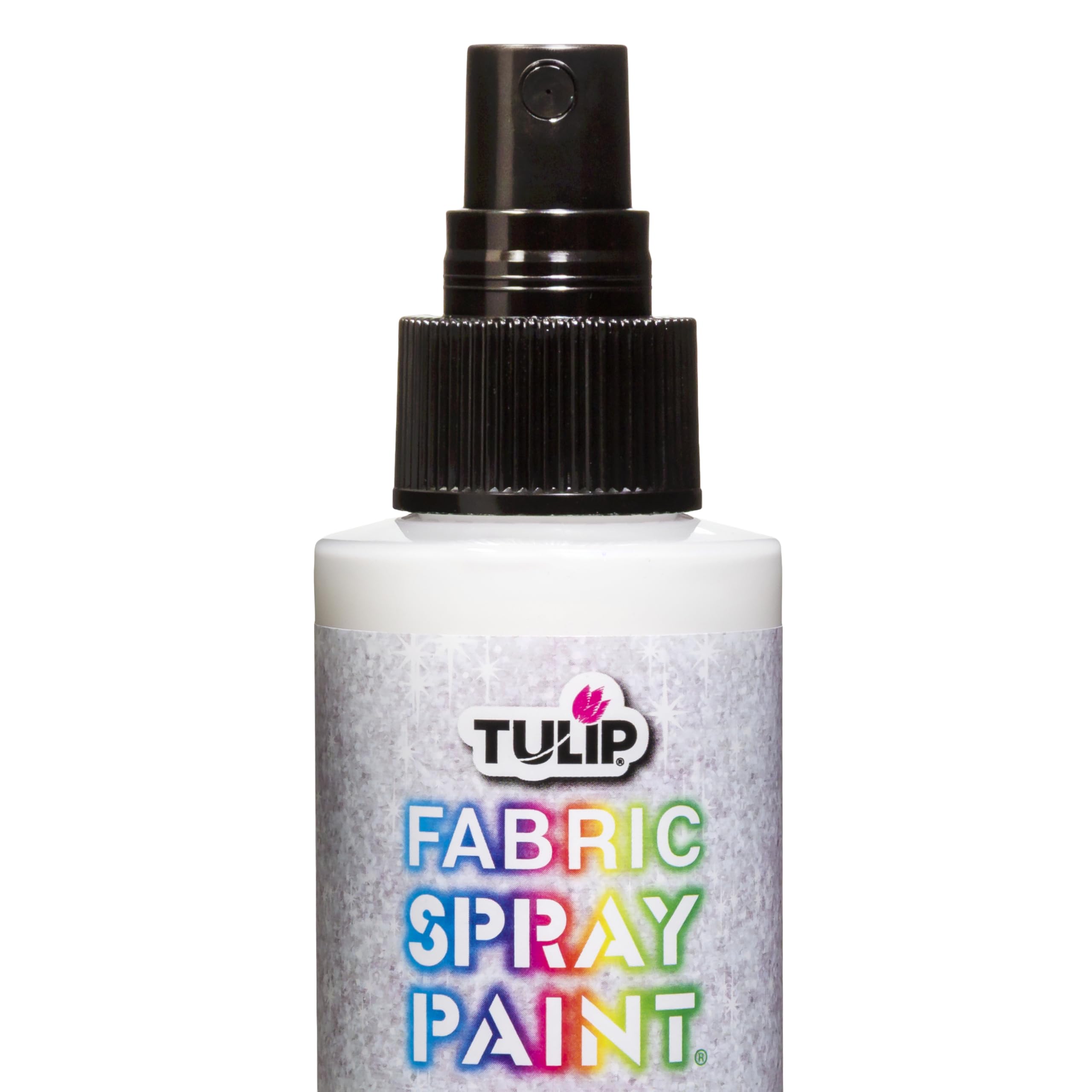 Amazon.com: Tulip Fabric Paint, Permanent Spray on Paint, 4 fl oz  Glittering Diamond