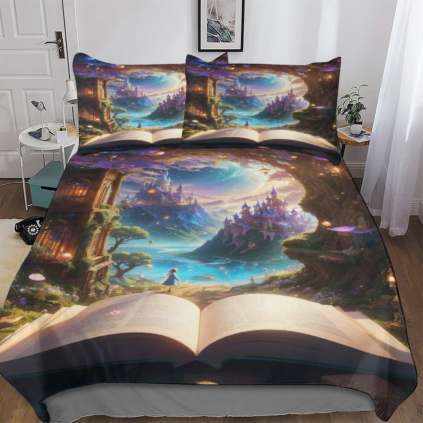 Housse de couette en microfibre 220x240 pour embellir votre chambre
