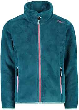 Veste CMP Kid G à Capuche - Hawaïen - Coupe-Vent Softshell Léger - Taille 176