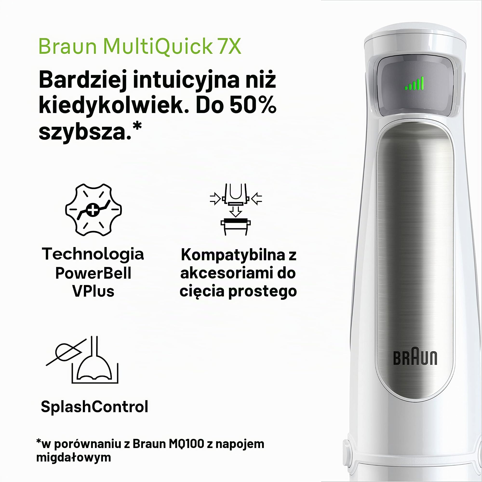 Braun MQ7000 Stabmixer MultiQuick 7