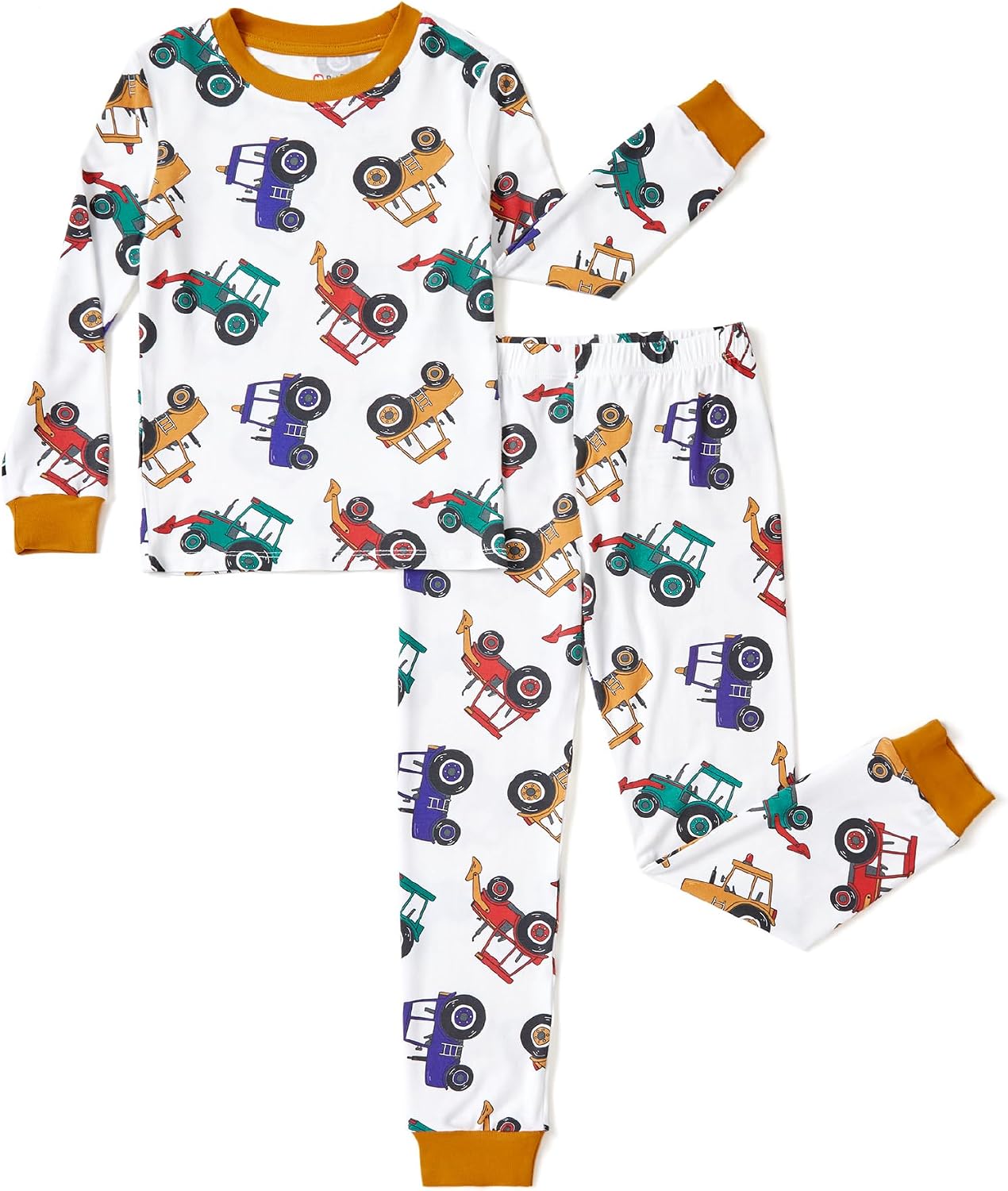 PATPAT Toddler & Kids Pajama Sets with Bamboo Viscose, Snug Fit Pjs for Girls, All-Season Comfort Sleepwear, Ages 2-12 Years