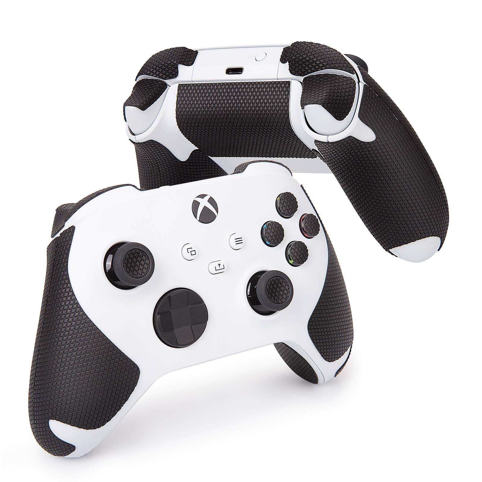 Hotline Games 2.0 Plus Controller Grip for Xbox Series X/S Controller Grips TApe XSX XSS controllers, Anti-Slip, Sweat-Absorbent, Easy To Apply (Handle+Buttons+Triggers+Battery Cover Door (21PCS))
