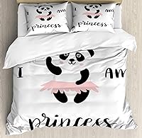 Vista 119 de Ambesonne Juego de funda de edredón color menta, líneas onduladas horizontales a rayas blancas abstractas de tonos suaves, exhibición de arte