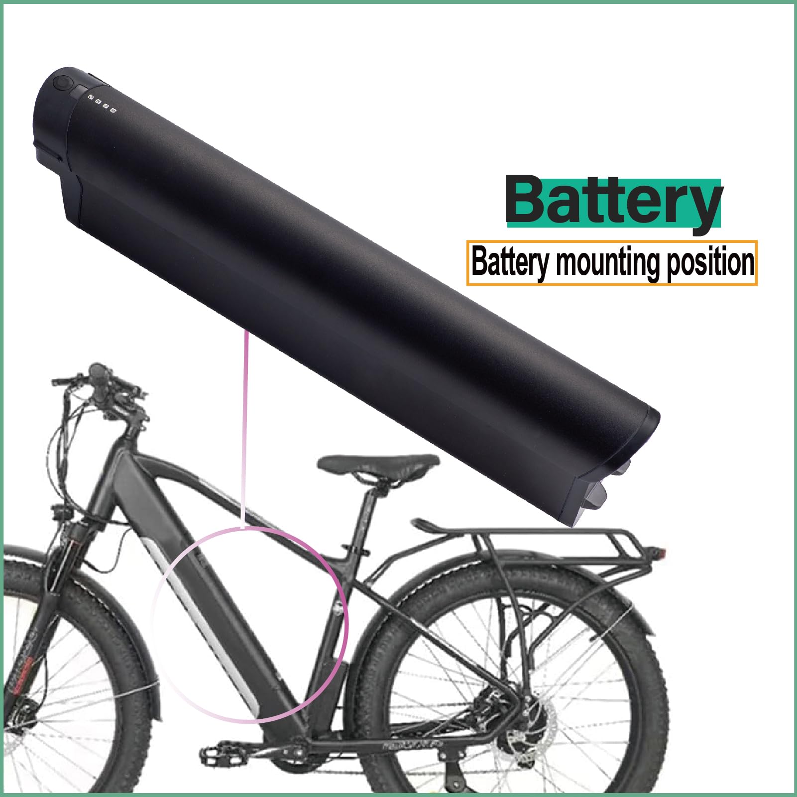 Akumulator do roweru elektrycznego 36V 48V 11Ah 15Ah 18Ah zamiennik akumulatora Zündapp Z808 Reention EEL Pro do silników 250W/350W/500W z ładowarką
