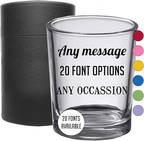 Miniatura 1 de 1 paquete de vasos de chupito impresos personalizados de 2.5 onzas, regalo personalizado para mujeres y hombres, fecha de nombre de mensaje