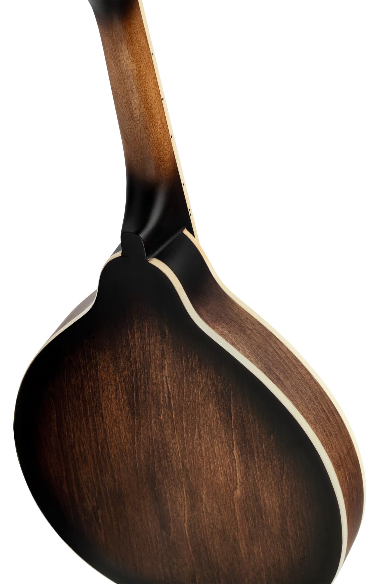 Ortega Guitars Mandoline Style A Électro-Acoustique – Ouïes en F – Série Americana – Épicéa/Érable, Marron (RMAE30-WB)