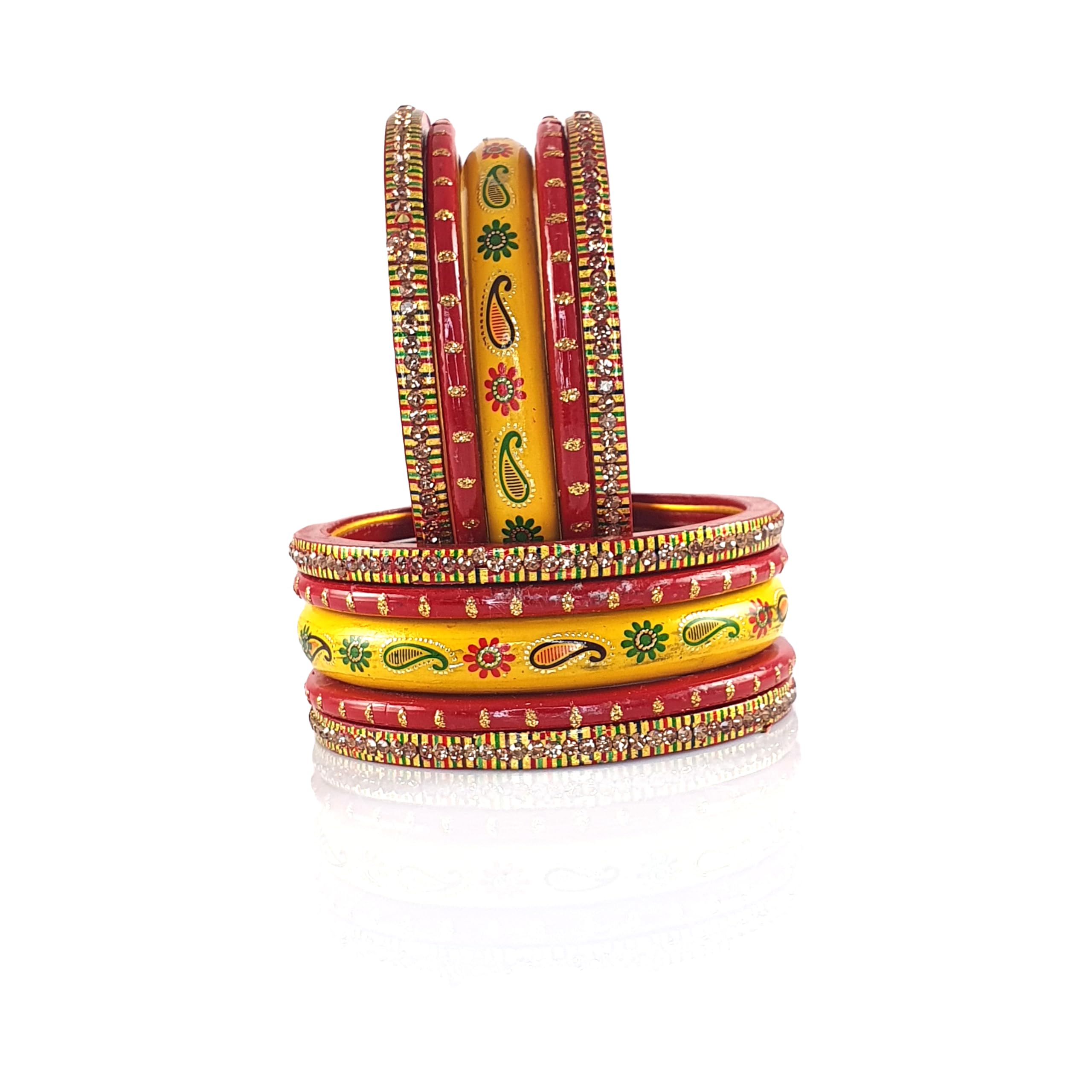 See full amazon price history chart for Toshika Bangles Lac Bangles For Women And Girls | Jaipuri Red Yellow Chuda Set | Traditional Rajasthani Design | Set Of 10 (2.8) Toshika Bangles Lac Bangles For Women And Girls | Jaipuri Red Yellow Chuda Set | Traditional Rajasthani Design | Set Of 10 (2.8) (B0CQVNQ38D) Amazon Price History, Amazon Price Tracker
