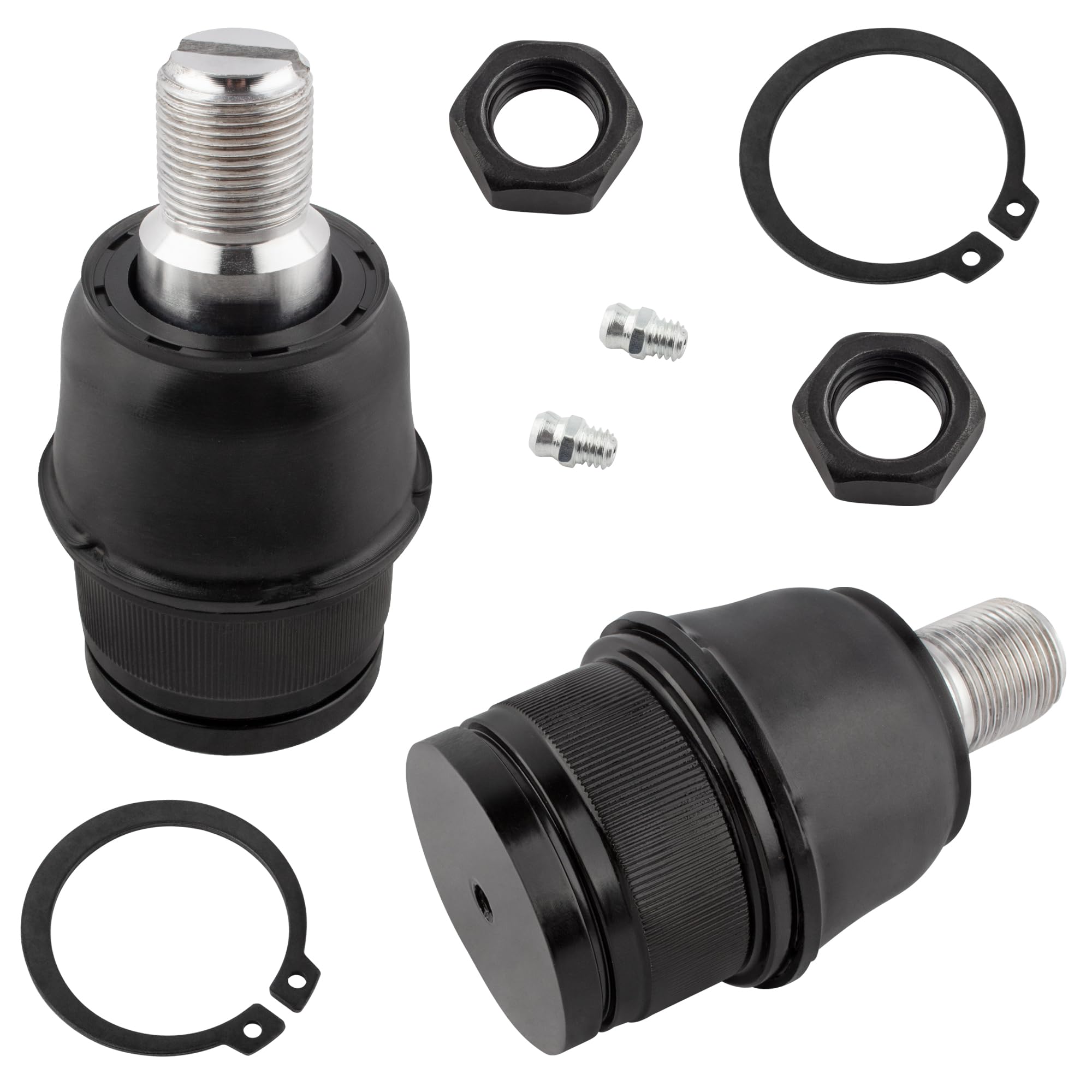 Complete Front End Suspension Kit For 1987-1997 Ford F-250/F-350 2WD - Ball Joints & Tie Rods (Set Of 10)