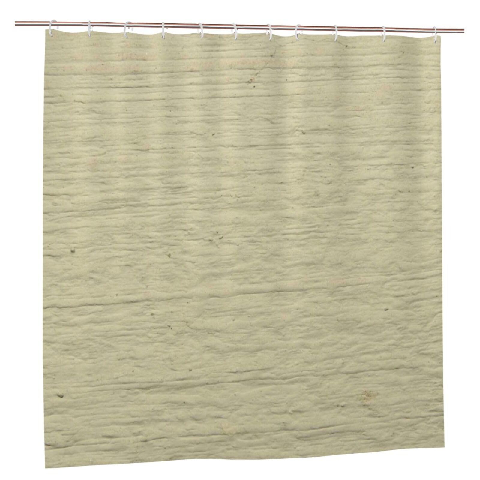 Oudrspo Polyester Fabric Shower Curtain - 70x70 Inch with Metal Grommets, Artistic Privacy Design, Wallpaper