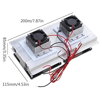 Amazon.co.jp: 12V 半導体熱電冷却ヒートシンクモジュール +