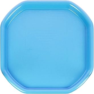 Easy Shopping® Children Kids Colour Small Mixing Tray Plastic for Playing Toy Sand Pool Pit Water Game Garden Beach MADE IN UK (Sky Blue)