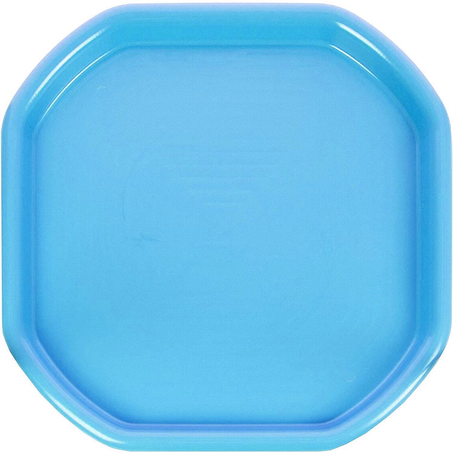 Easy Shopping® Children Kids Colour Small Mixing Tray Plastic for Playing Toy Sand Pool Pit Water Game Garden Beach MADE IN UK (Sky Blue)
