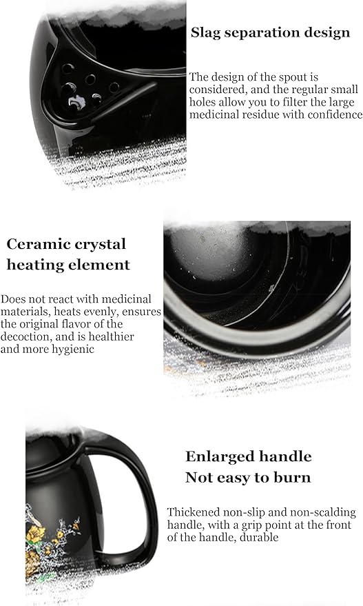 Olla Eléctrica Automática para Medicina Herbal, Cocedor de Decocción China miniatura 8