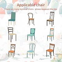 Vista 4 de Newwiee 24 bandas elásticas de arpillera de Navidad para silla, de lino y elastano, lazos para sillas de comedor, bodas, comedor, banquetes