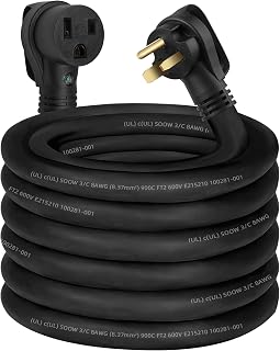 8/3 Welder Extension Cord 40 Amp SOOW Welding Extension Cord 250 Volt 8AWG
