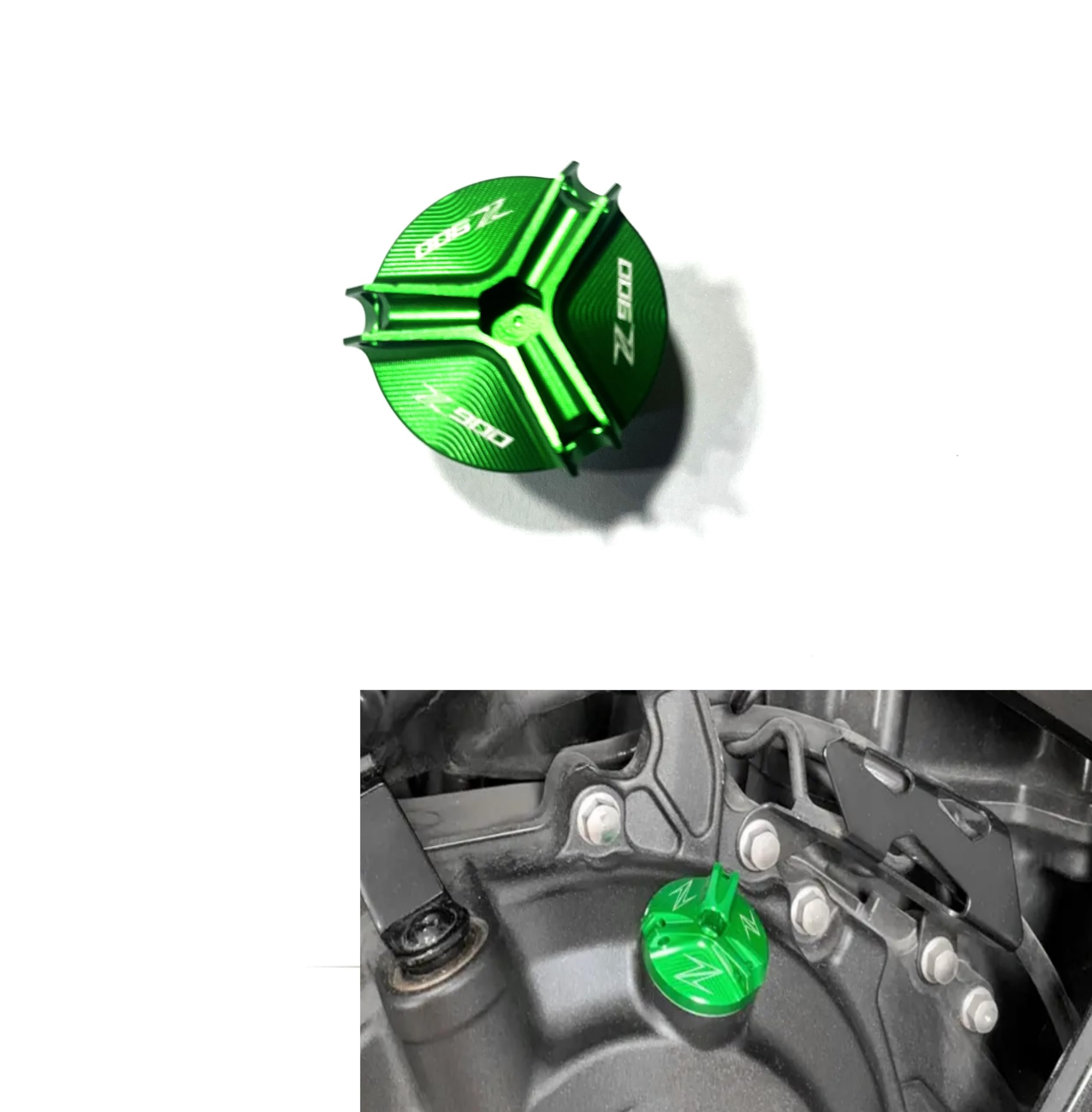 Kawaasaki Z900 Engine Oil Cap Bolts Fuel Filler Cap Protection Accessories EOC-1