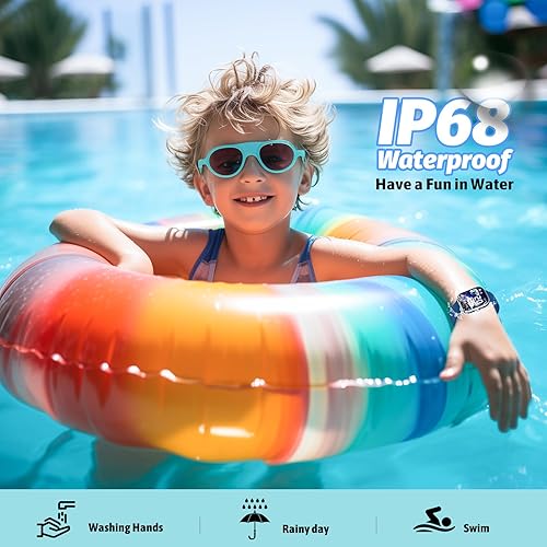 Miniatura 6 de Reloj inteligente para niños, rastreador de actividad física, no necesita teléfonoaplicación, 19 modos deportivos, esfera de bricolaje de 1.5