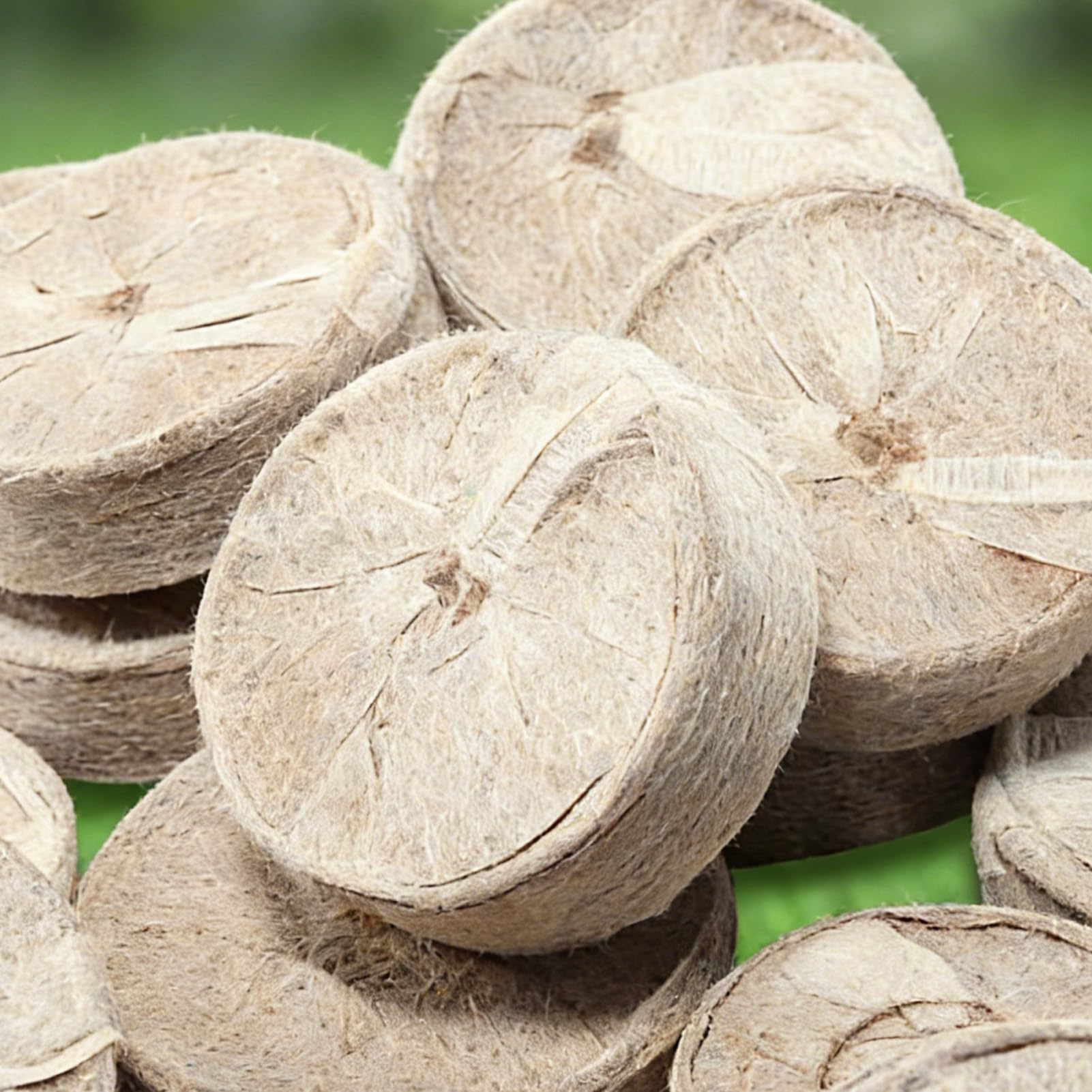 Pastillas para Germinar Semillas - Bandejas de 100 Bloques para Macetas - Discos de Sustrato de 30 mm,para Trasplante En Jardinería Interior Exterior Hidroponía Y