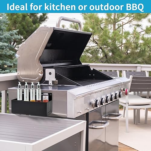 Miniatura 7 de Soporte magnético para latas de aerosol, caja de herramientas magnética, soporte para botellas, caja de herramientas para garaje y hogar, espacio de