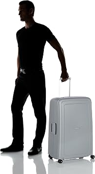 Samsonite S'Cure - سبينر، فضي، XL (81 سم - 138 لتر)، سبينر