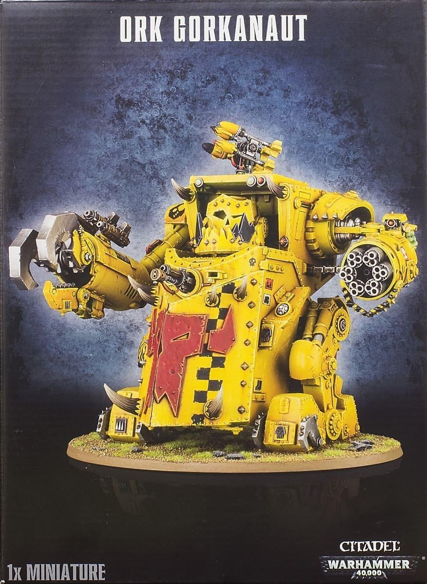 99120103034" Warhammer 40,000" Ork Gorkanaut Morkanaut Action Figure for 12 years to 99 years