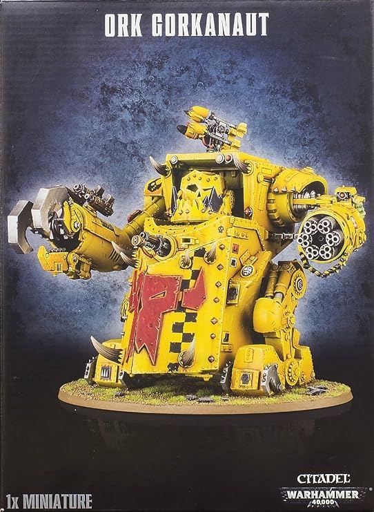 Games Workshop 99120103034 Warhammer 40,000 Ork Gorkanaut Morkanaut Action Figure for 12 years to 99 years