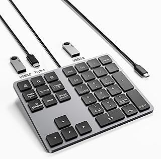 Tabキー・ハブ付き34キーテンキー
