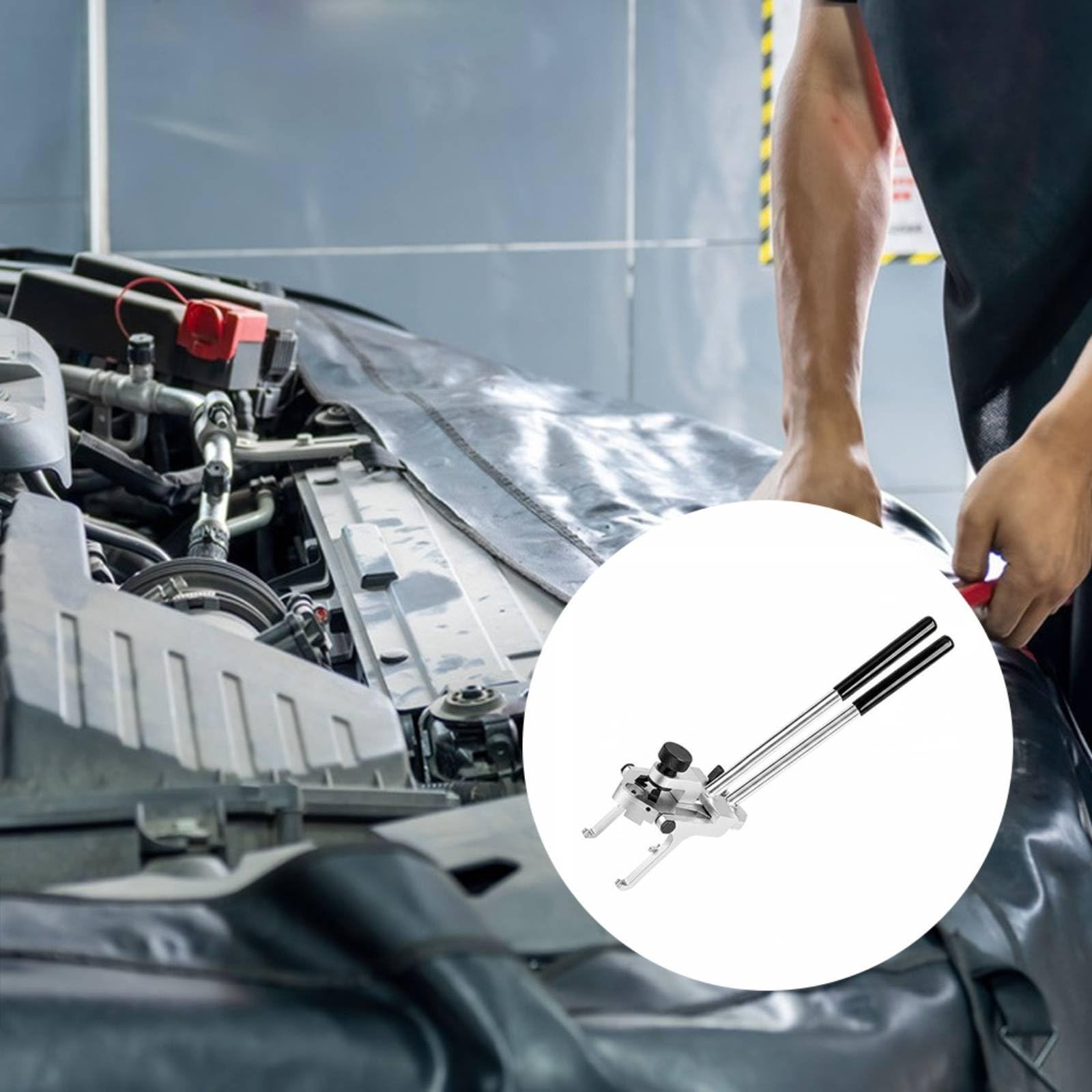 predolo Herramienta de Instalación de Resorte Válvula Ajustable Compresor Resorte Válvula Universal Extractor Resortes Motor para Mecánicos