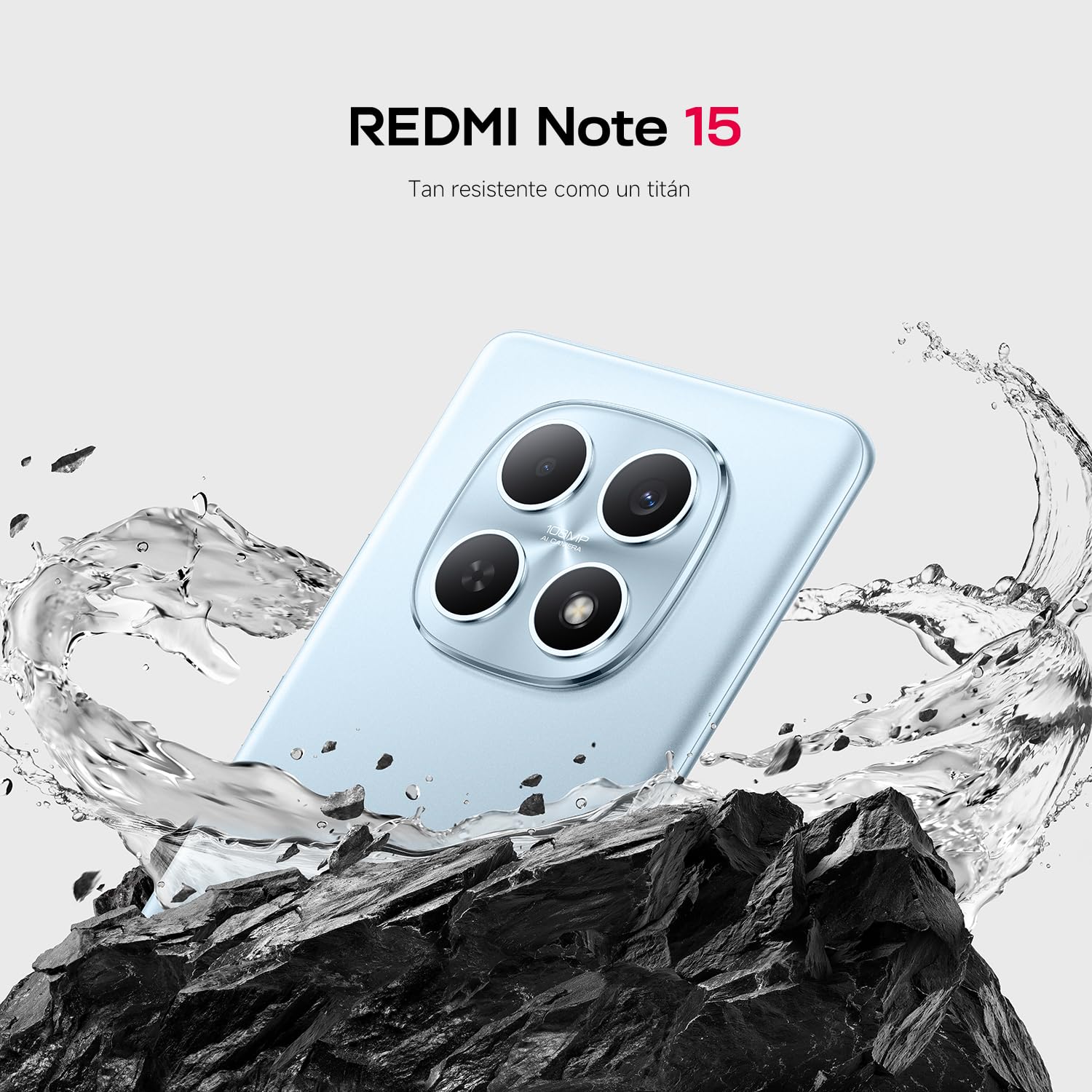 XIAOMI REDMI Note 15 - Smartphone de 8+256GB, Pantalla AMOLED FHD+ de 6,77", MediaTek Helio G100-Ultra, cámara de 108MP, batería de 6000 mAh, Cargador no Incluido, Azul Glaciar (Versión ES) — view 11