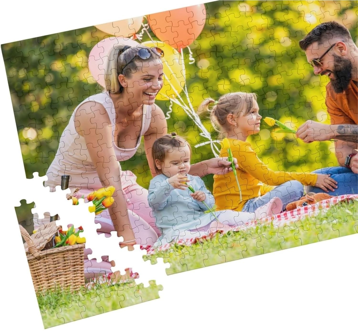 Puzzles Personalizado,70/120/300/500/1000/1500/2000/3000/4000/5000/6000, Puzzle Personalizado con Foto