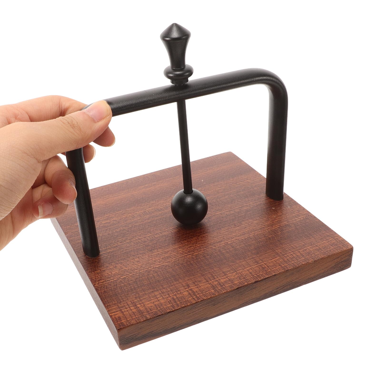 Uonlytech Servilletas y Diseño Elegante Vertical Dispensador de Madera Negra Estructura Sólida para Mesas en Cafeterías y Hogares