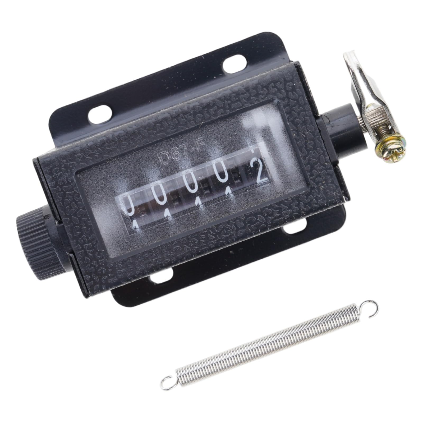 Industrial 5 Digit 0-99999 Resettable Manual Tallies Counter Mechanical Counter for Textile Machinery Coaching Equipment Handheld Manual