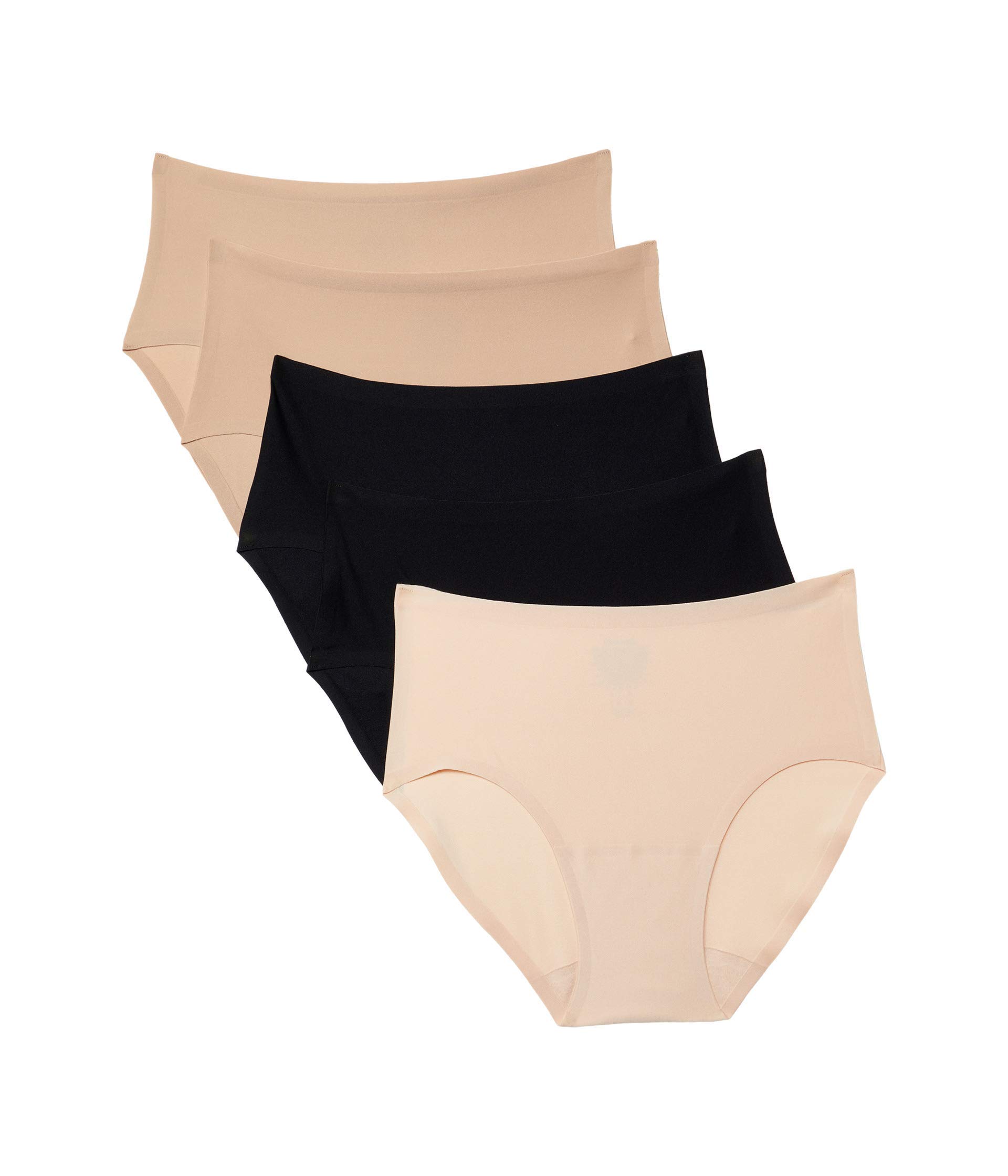 Chantelle Women's Soft Stretch Hipster 5-Pack Panties, Multi, One Size/XL