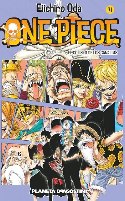 Portada de One Piece Nº 71