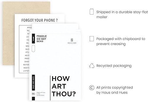 Miniatura 286 de HAUS AND HUES Decoración Divertida de Baño – Arte de Pared de Barba y Mullet, Letrero Humorístico de Baño, Impresión de Pared Divertida para Baño o