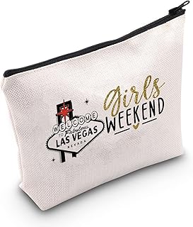 Vegas Party Gift Vegas Bachelorette or Girls Weekend Favors Cosmetic Bag Las Vegas Trip Gift Vegas Hangover Bag (Vegas bag)