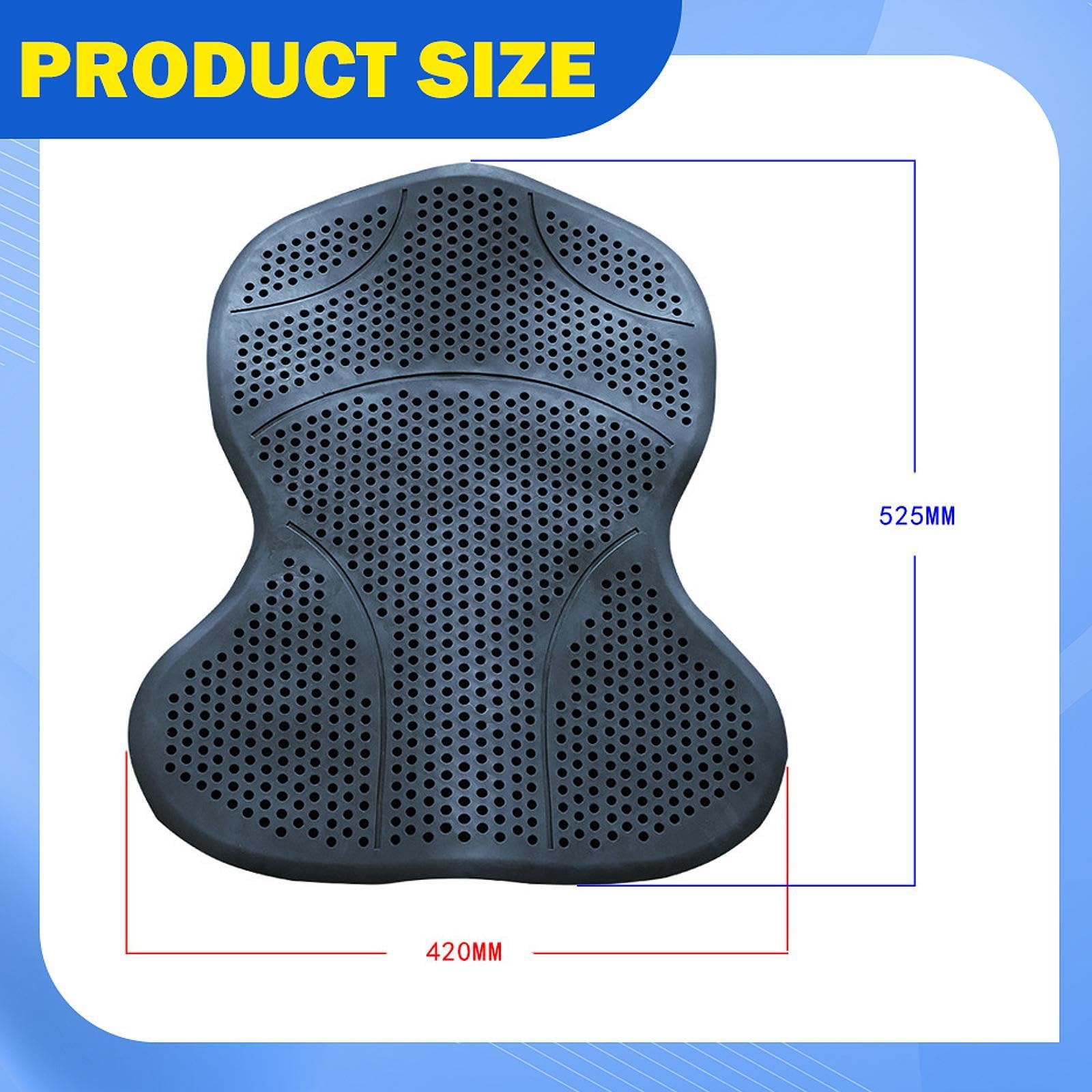 KESOTO Gel Protector de Montura para Caballos con Silicona Lavable Amortiguación de Golpes Antideslizante Y Comodidad Universal Adecuada para Paseo Uso