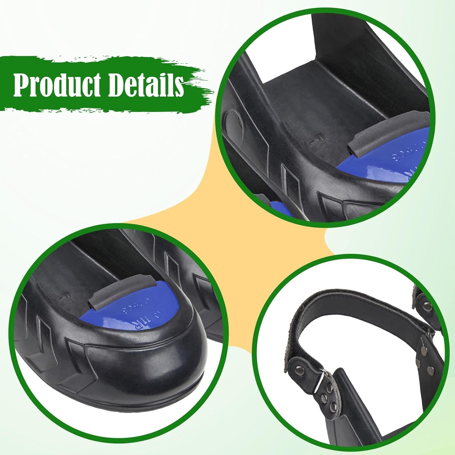 Metal Toe Cap Shoe Covers Anti Slip Rubber Sole Waterproof Anti Smash Overshoes Visitors Work Boots Professional