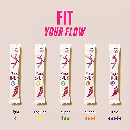 Miniatura 7 de Playtex Tampones deportivos, absorción regular, sin fragancia, 48 unidades (el embalaje puede variar)