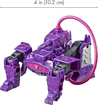 Transformers Tra Cyberverse Spark Armor Shockwave, Brown/A