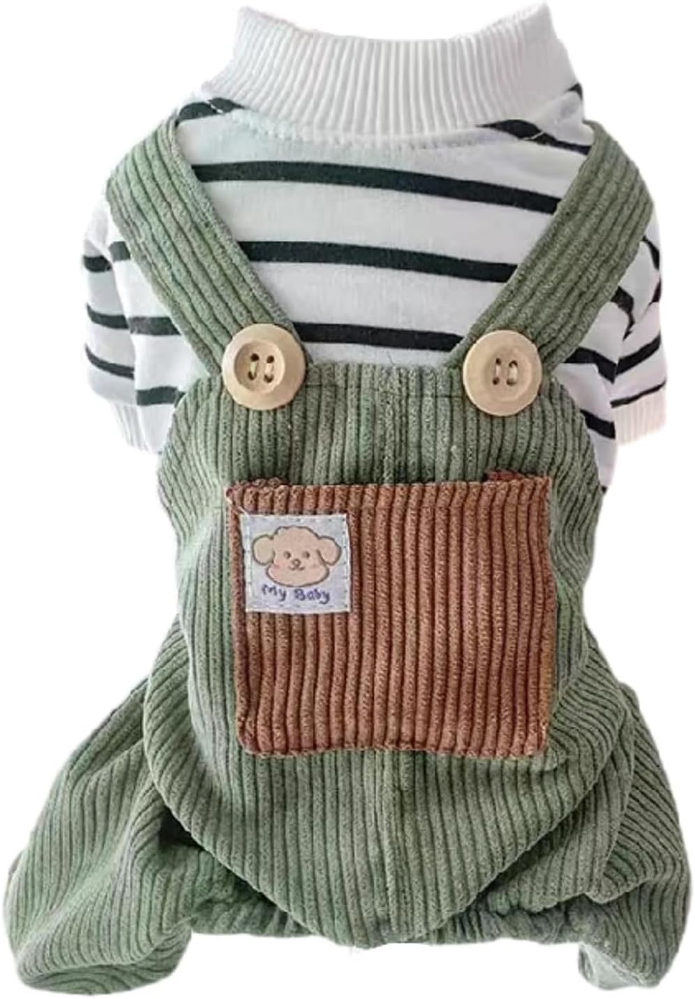 Mono de Oso Cómodo para Perros Pequeños, Disfraz de Sudadera