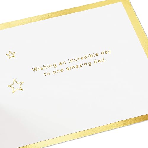 Miniatura 5 de Hallmark Signature Paper Wonder - Tarjeta desplegable para el día del padre (#1 Trofeo para papá)