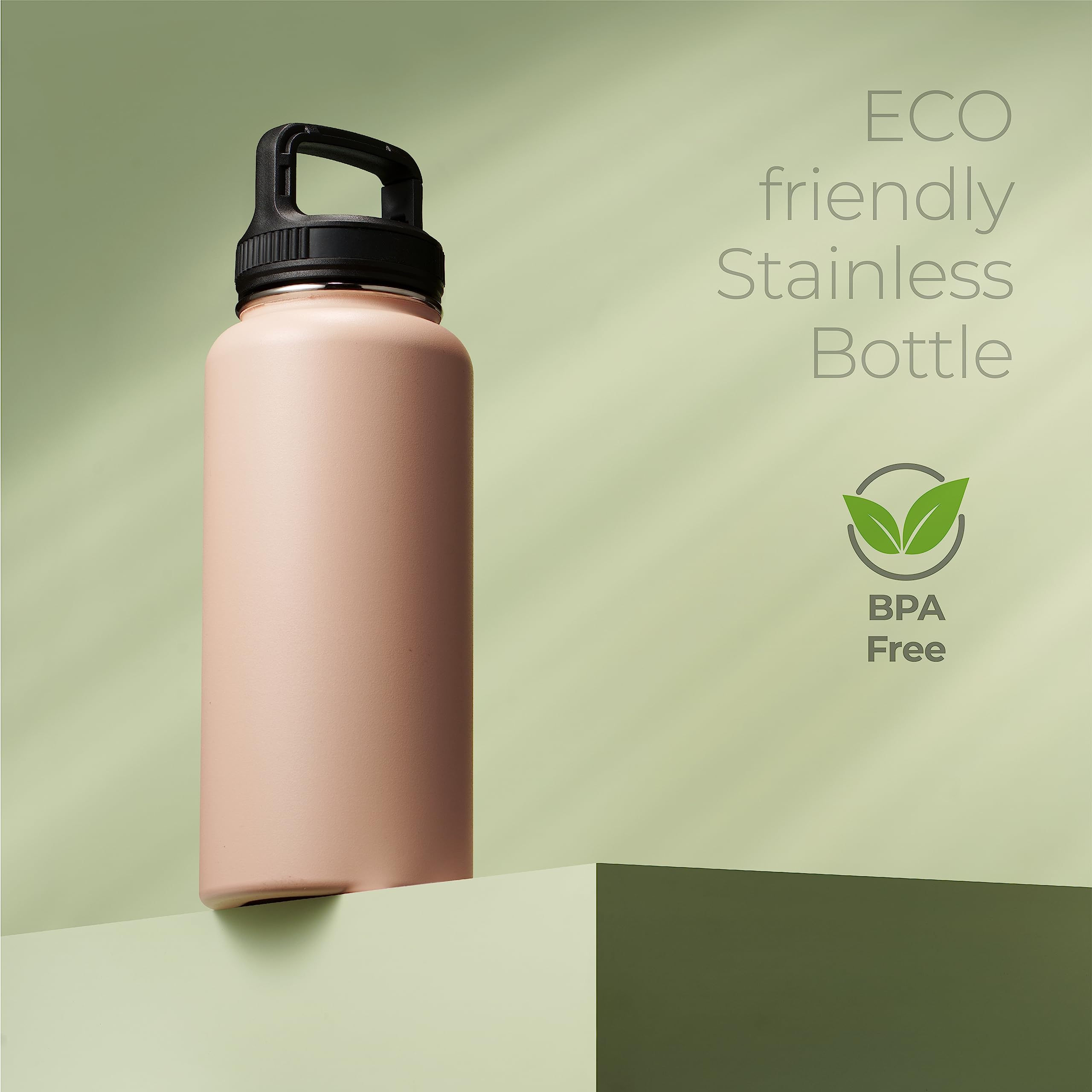 Amazon.com: SipX™ 32 oz Insulated Water Bottle with 3 Lids